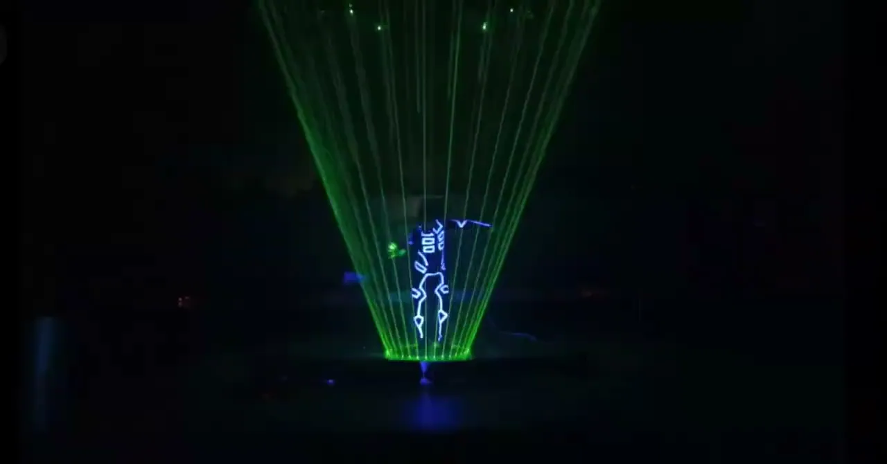Laser man