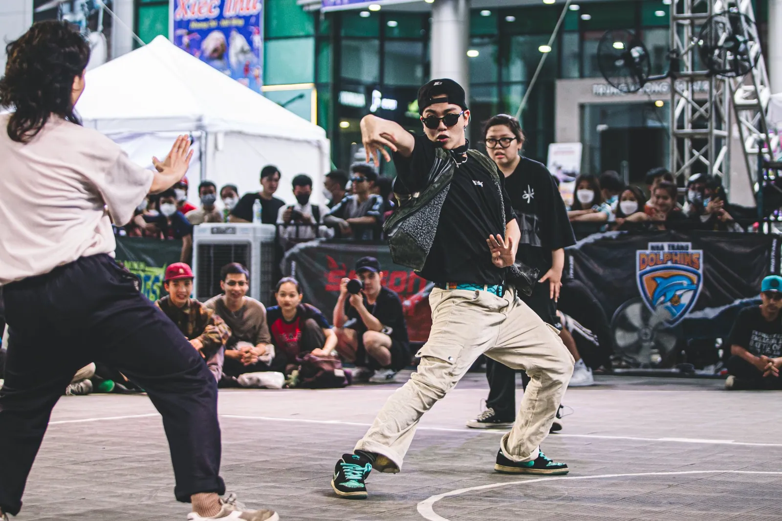 Battle ngoài trời