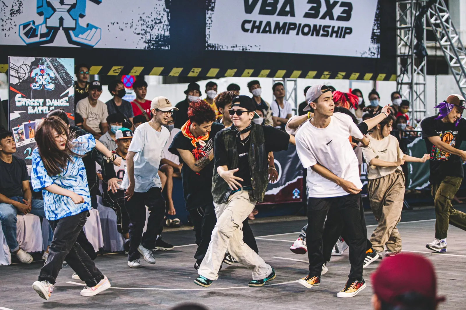 Biểu diễn tại giải VBA 3x3 Championship